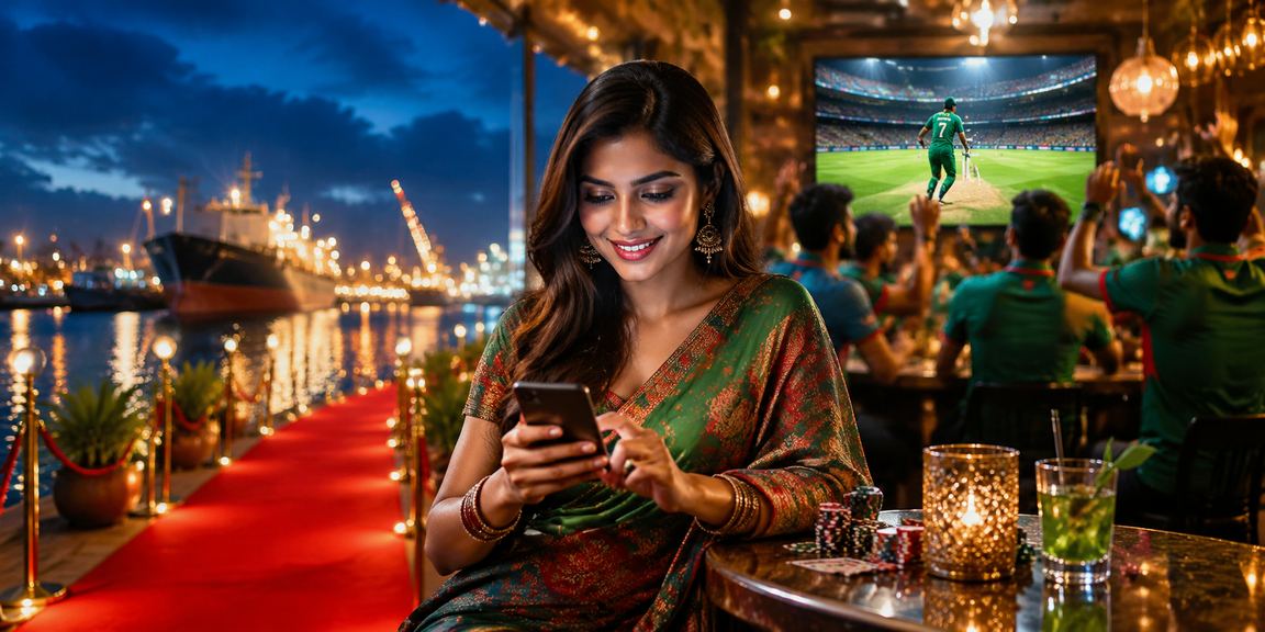 খুলনায় মোবাইলে ক্রিকেট বেটিং করছেন বাংলাদেশের তরুণ ব্যবহারকারী